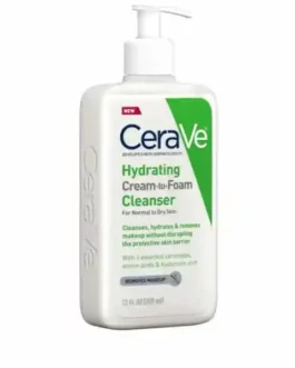 CeraVe Hydrating Cream-to-Foam Cleanser