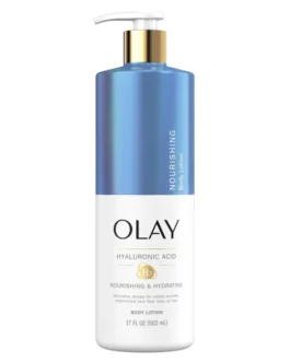 Olay Nourishing & Hydrating Body Lotion Pump with Hyaluronic Acid